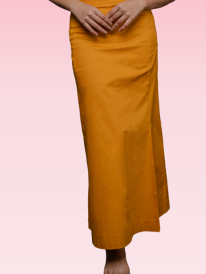 Mustard Yellow Saree Shapewear