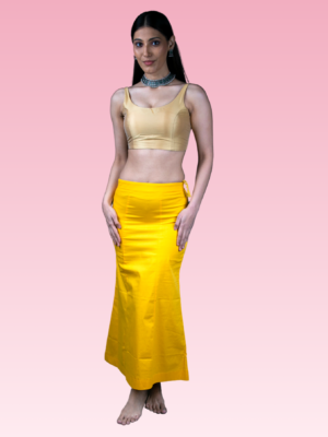 Yellow Saree Shapewear