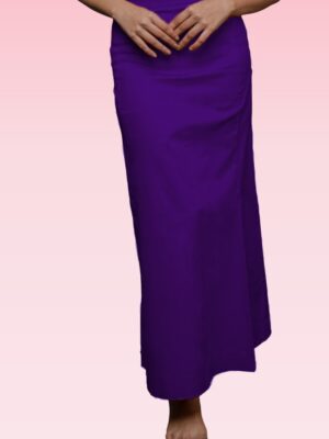 Purple Saree Shapewear