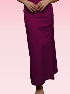Wine Saree Shapewear