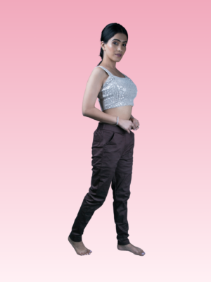 Coffee Cotton Pant