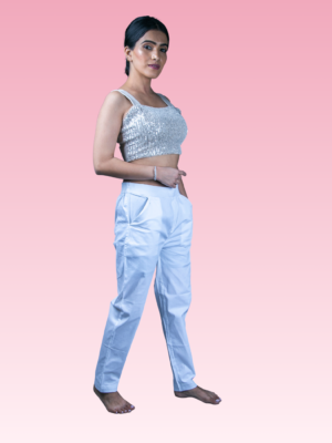 White Cotton Pant
